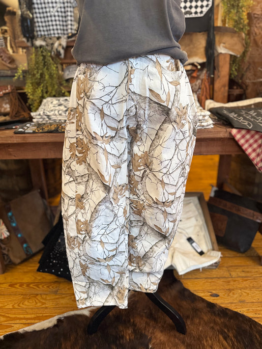Snow Timber – Camo Barrel Pants