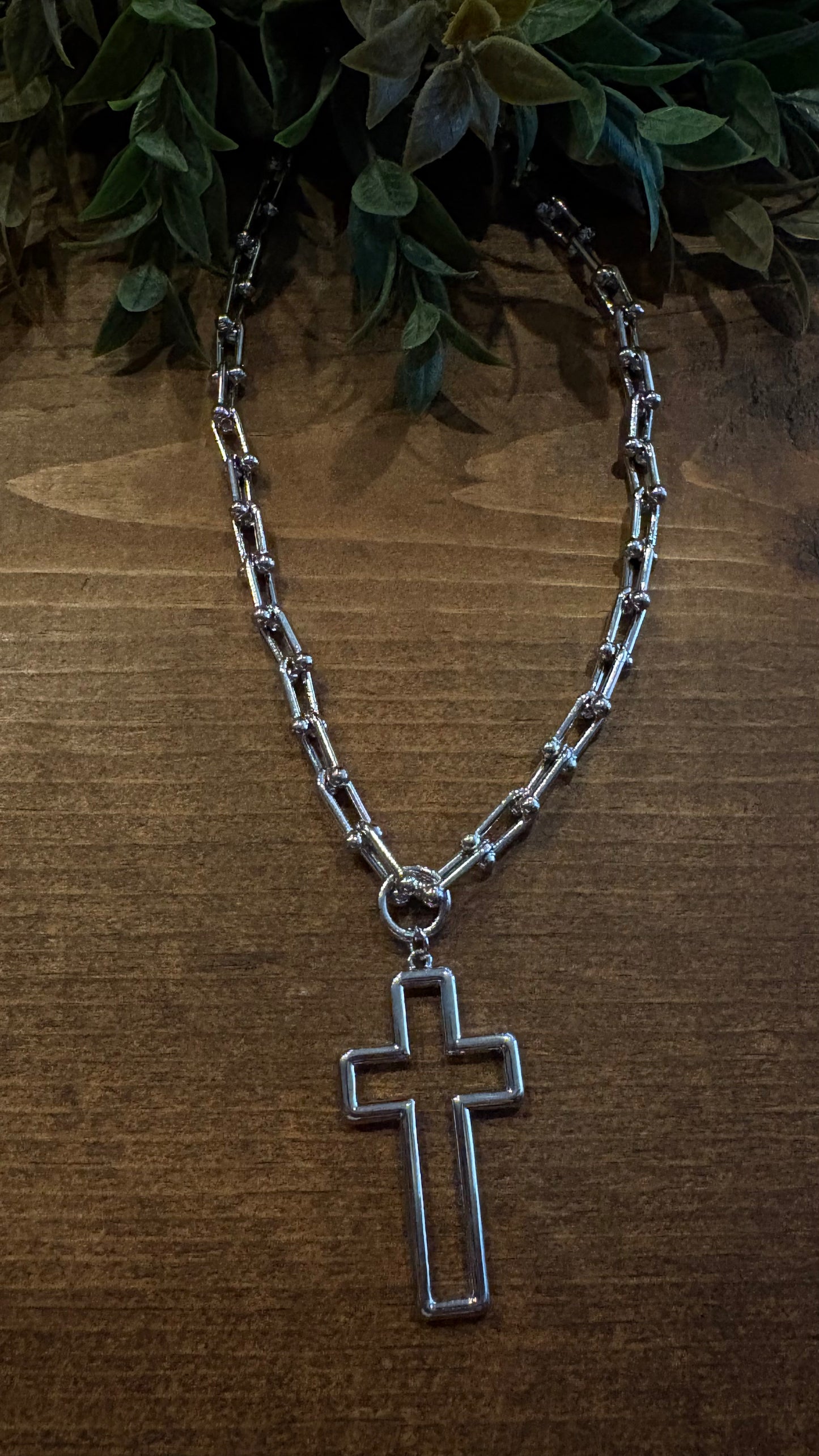 Cross Shackle-Silver
