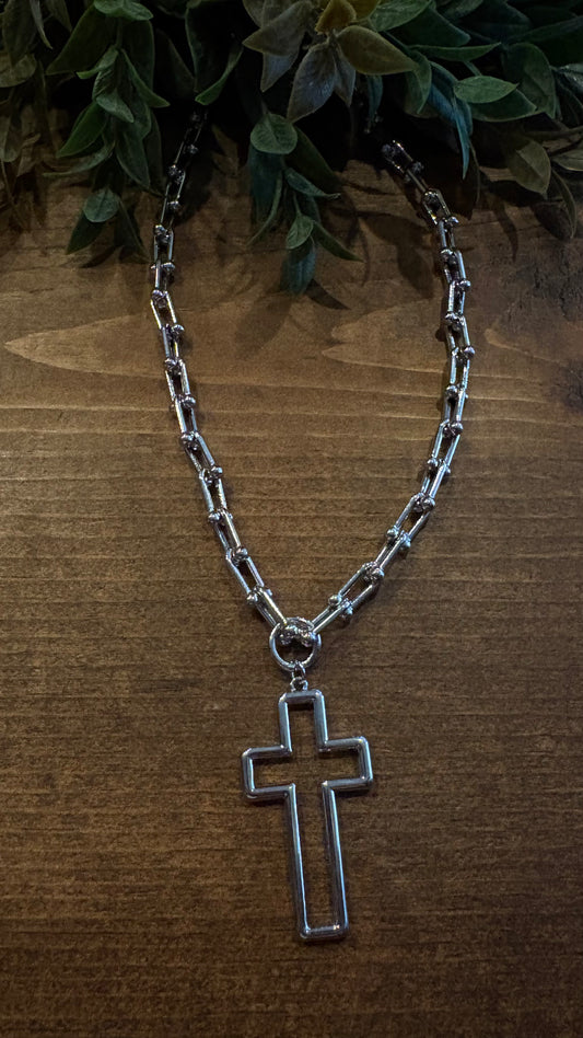 Cross Shackle-Silver