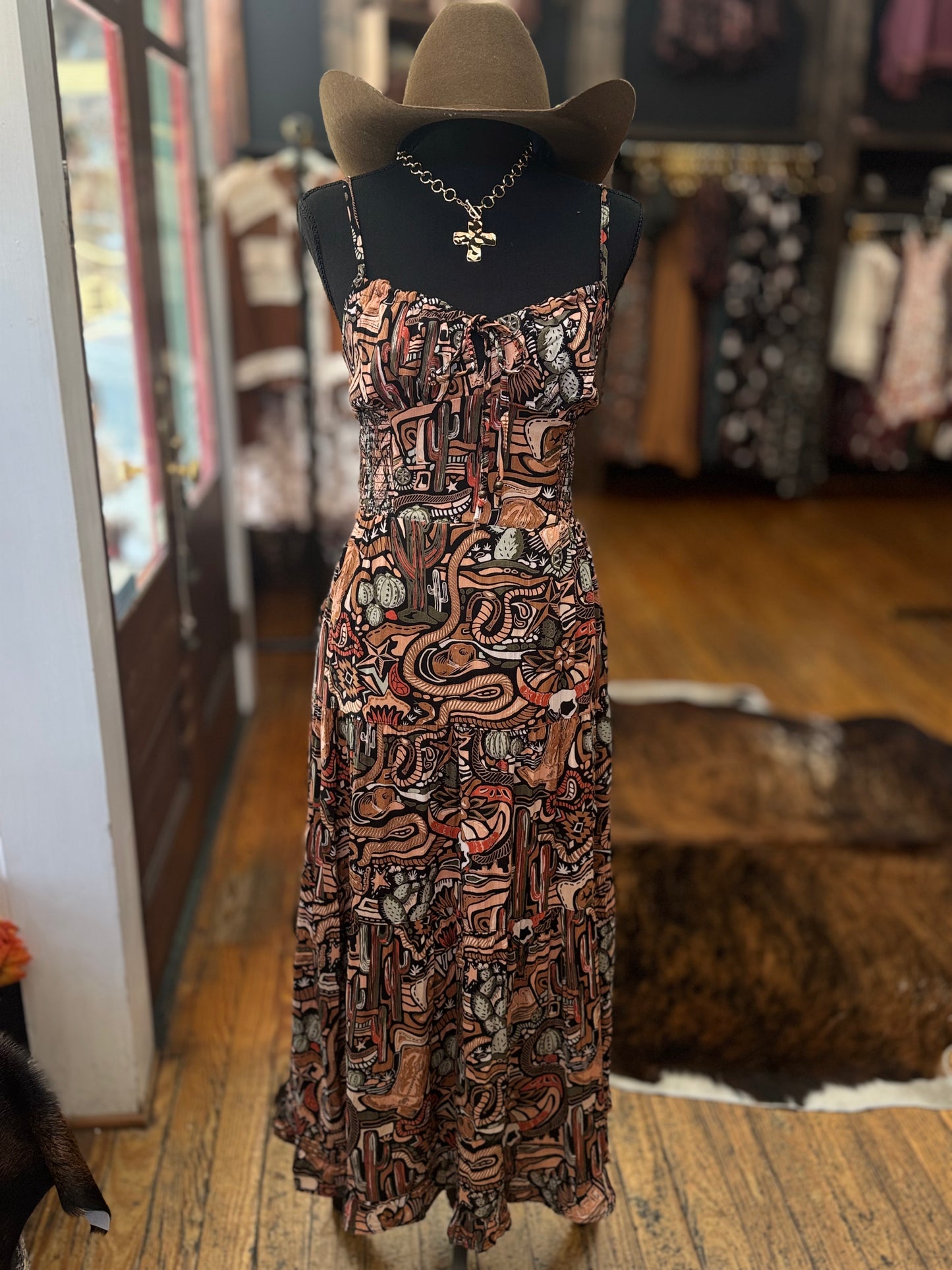 Western Mirage – Maxi Dress