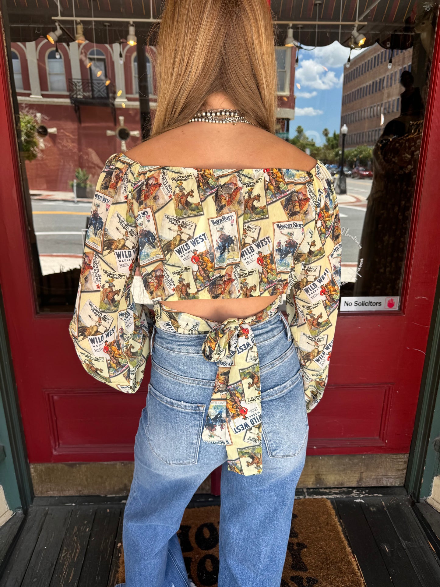 Outlaw Post-Crop Top