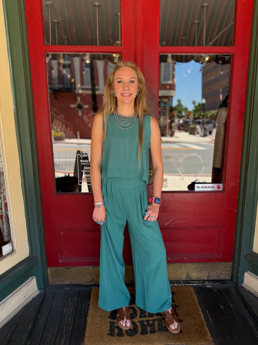 Lagoon Lounge – Rough Edge Seafoam Set