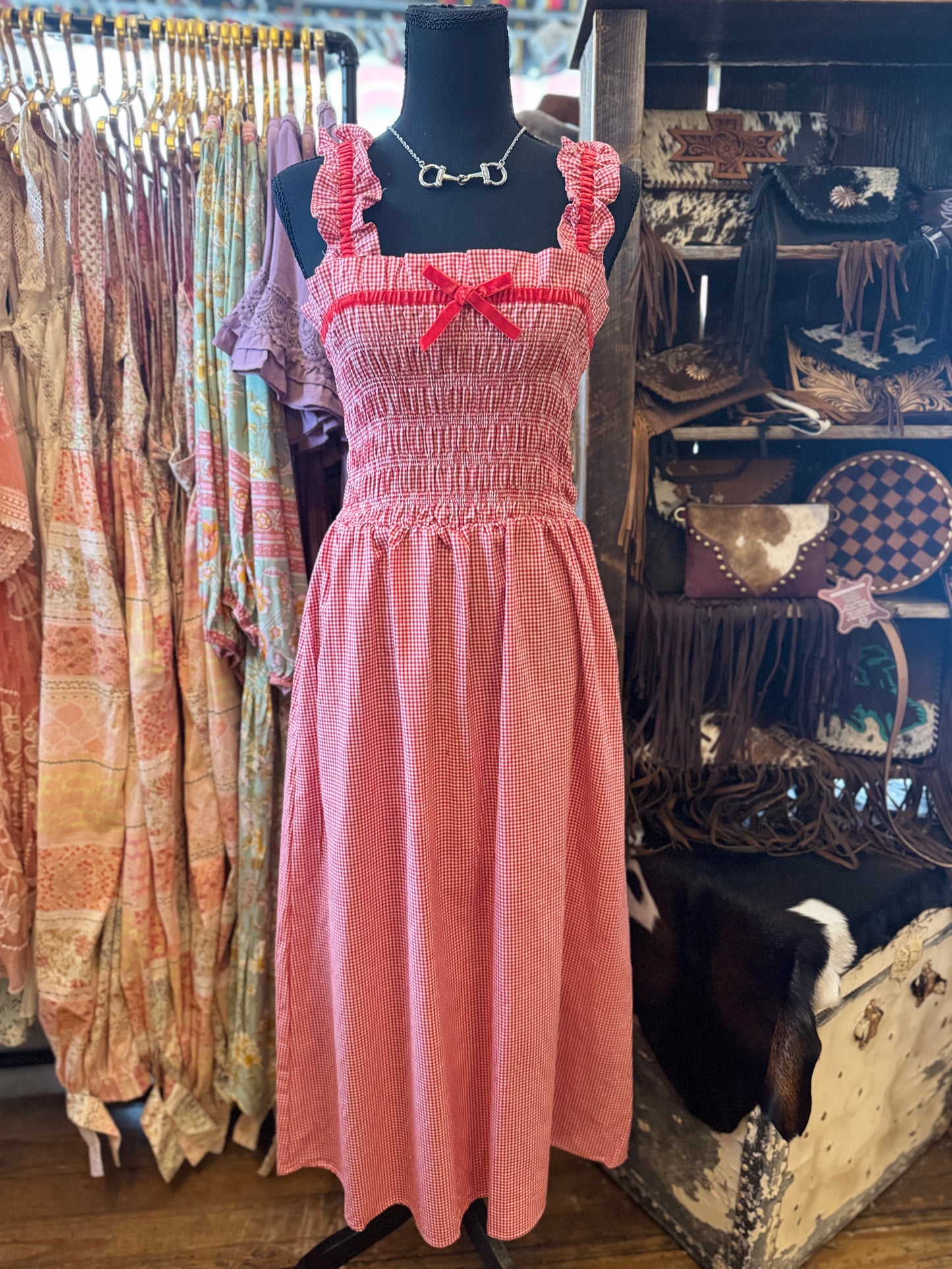 Red Dust Revival-Maxi Dress