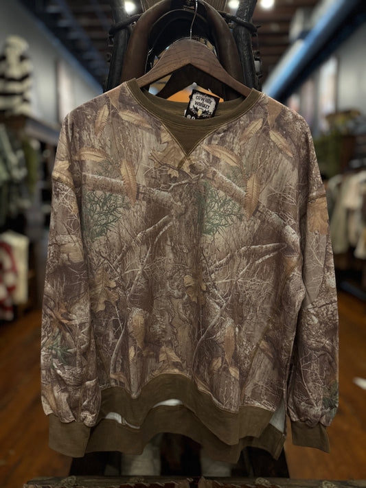 Faded State – Camo Pullover