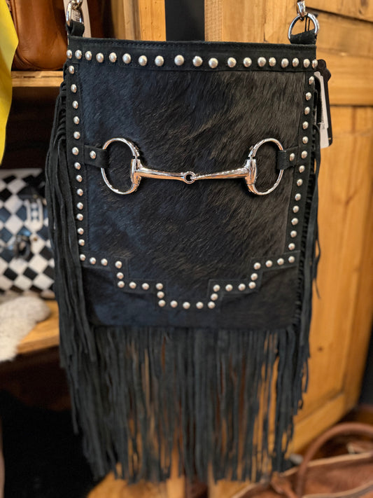 Black Out Snaffle - Messenger Bag