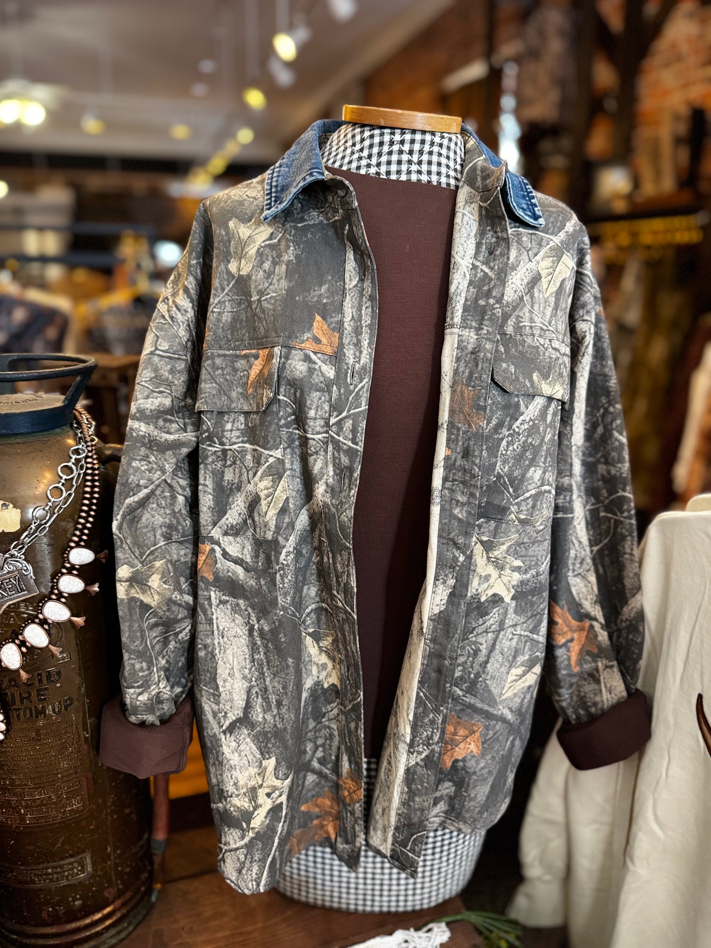 Backroad Beauty – Camo Shacket