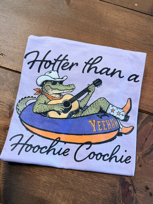 River Gator – Lilac Graphic Tee