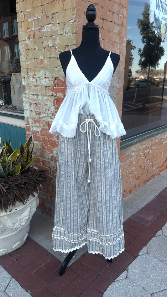 Folk Mountain - Blue Pants