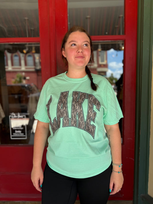 Lake Camo – Island Reef Tee