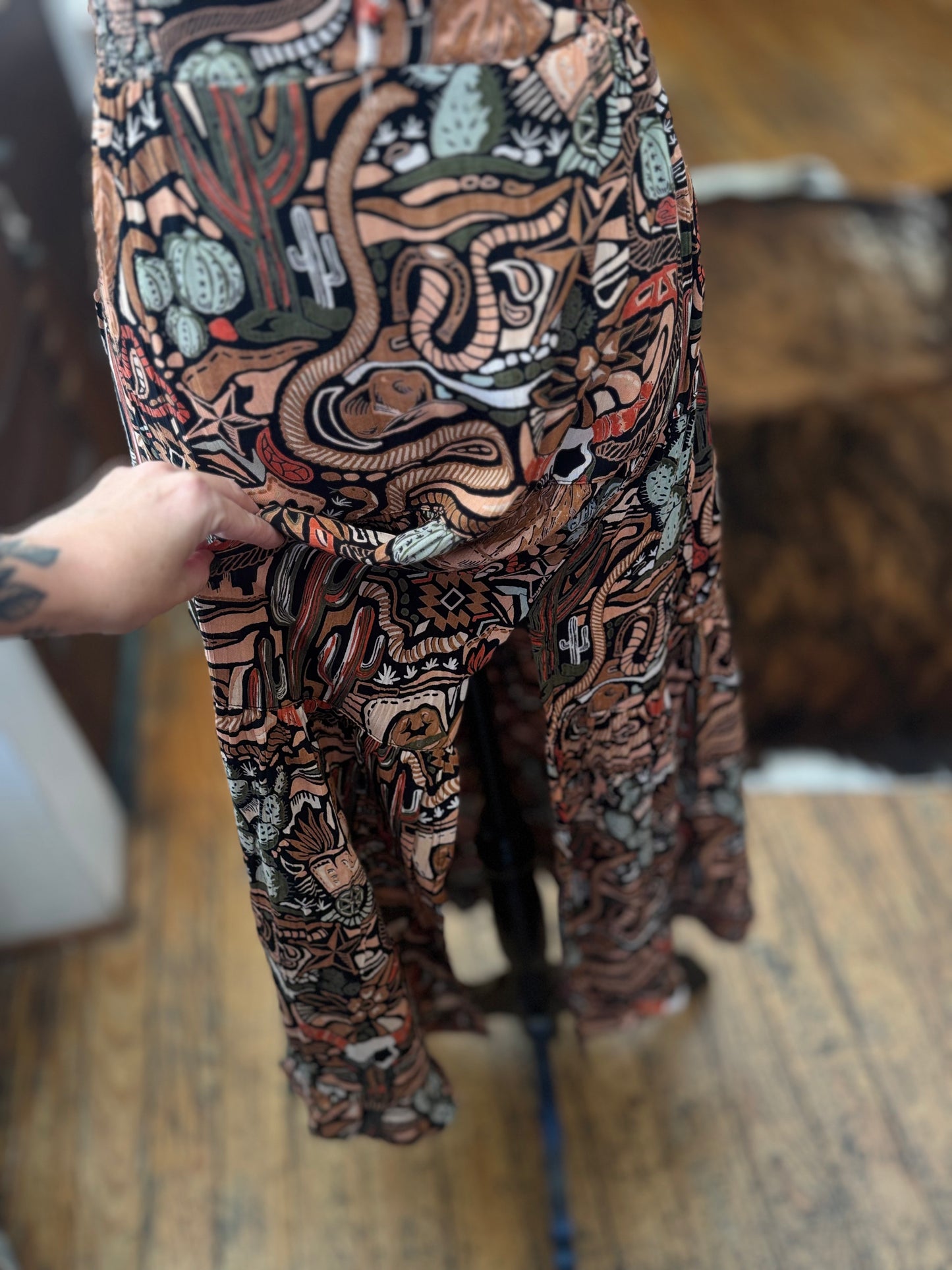 Western Mirage – Maxi Dress