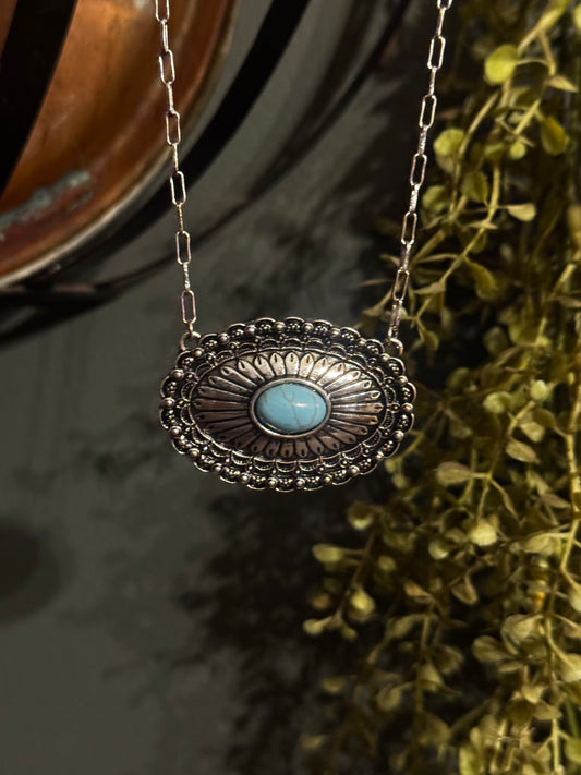 Classic Concho - Necklace