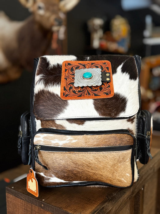 Buckle Change Out - Cowhide Backpack