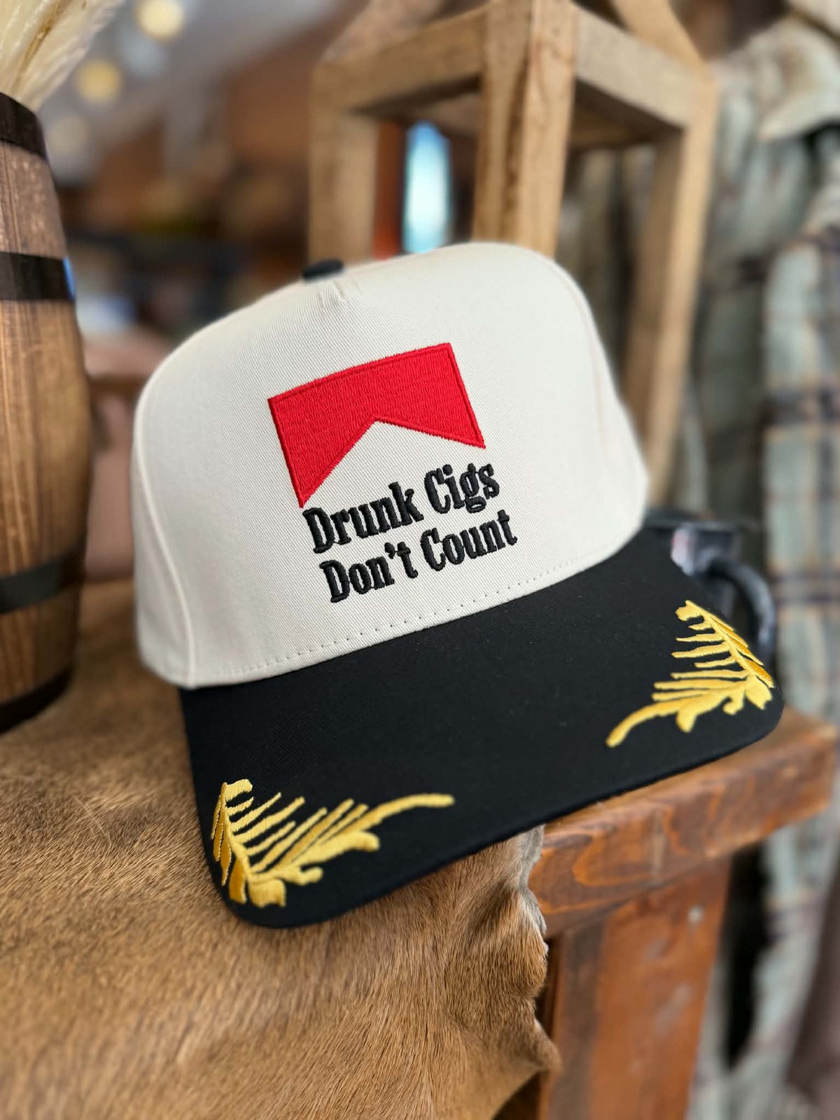 Drunk Ciggs Don't Count - Trucker Hat