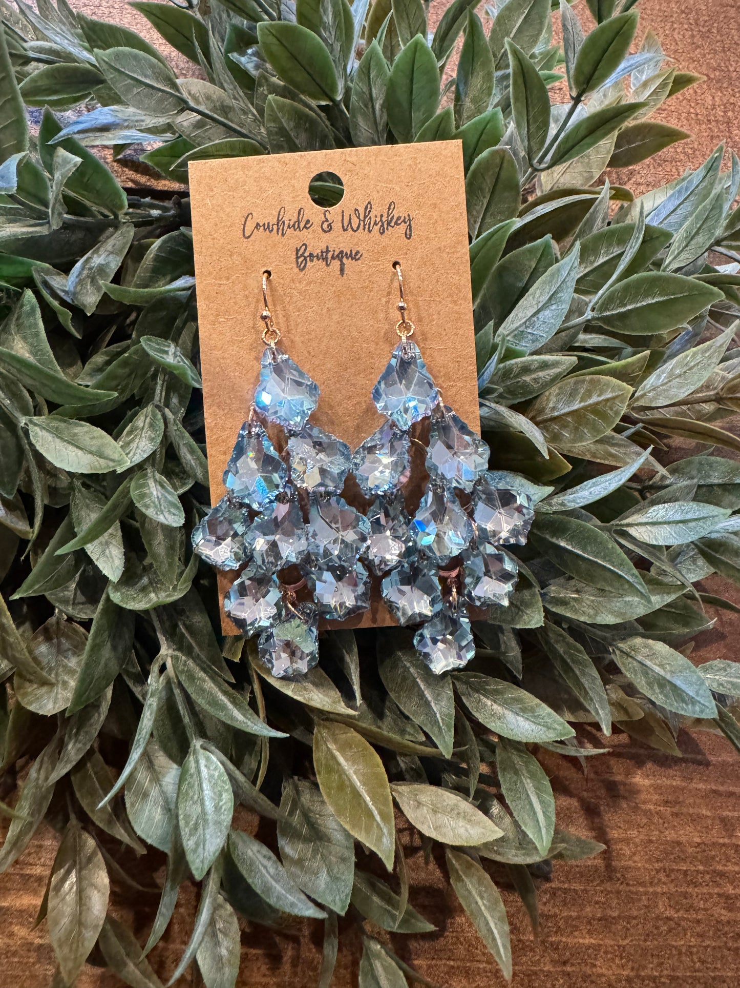 Aquamarine Ice - Earrings