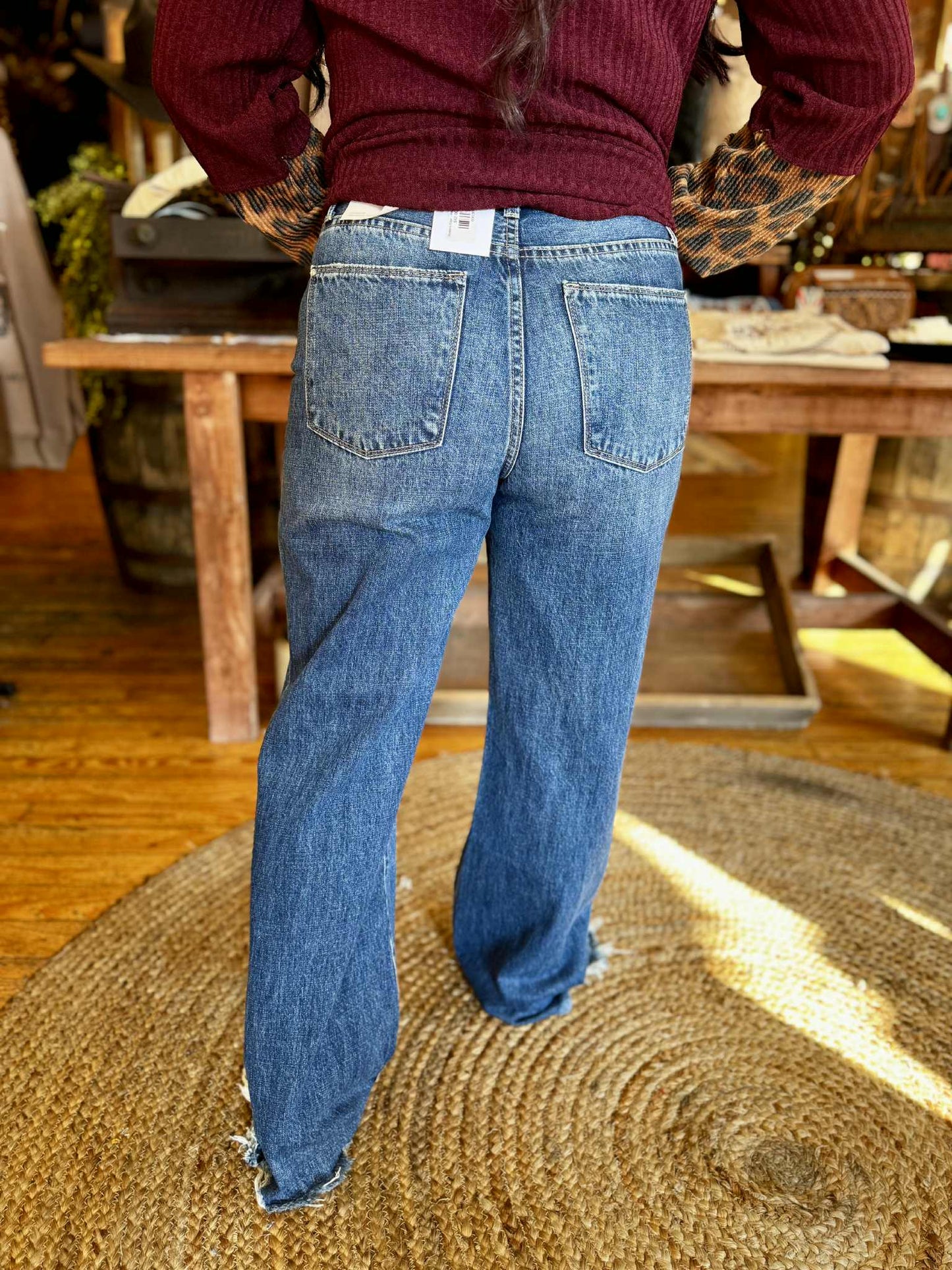Rustler’s Edge – Patchwork Denim Jeans