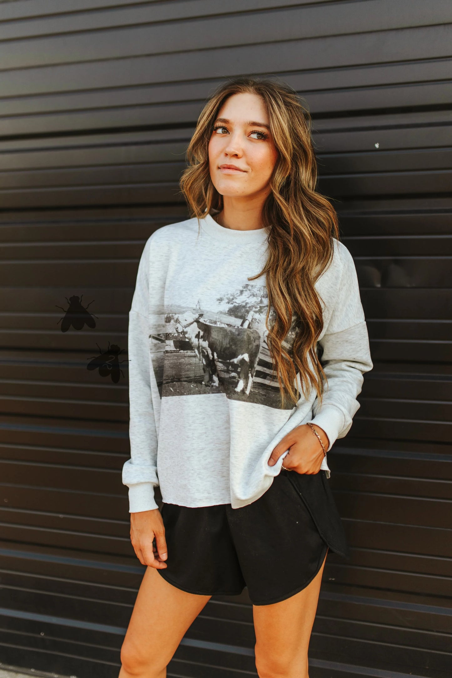 Cattle Showman’s Honor – Ash Crop Sweatshirt