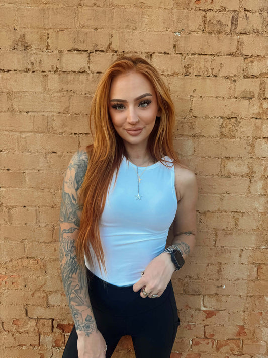 Basic Bodysuit - White *Door Buster*