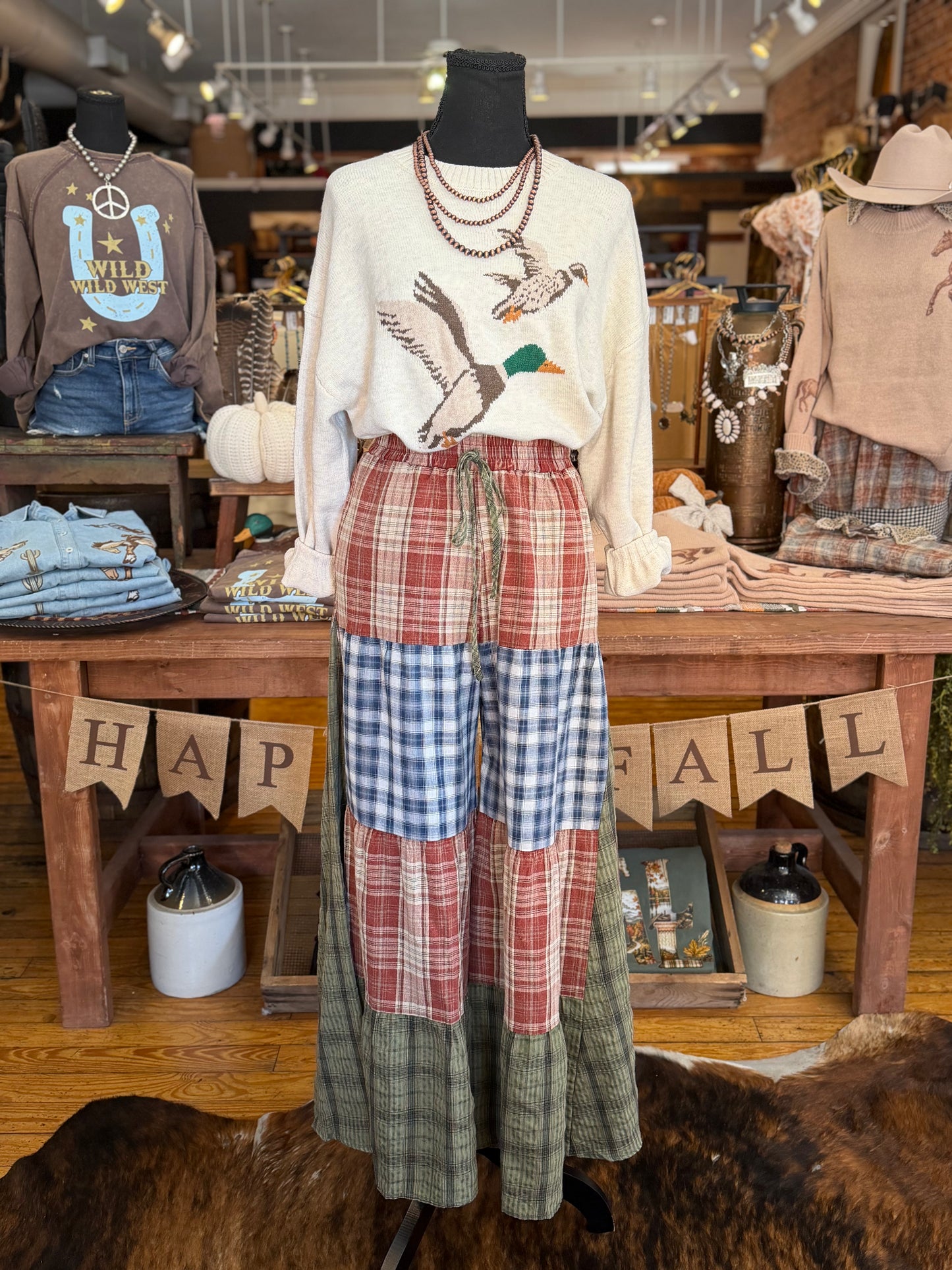Plaid Keepsake – Patchwork Pants