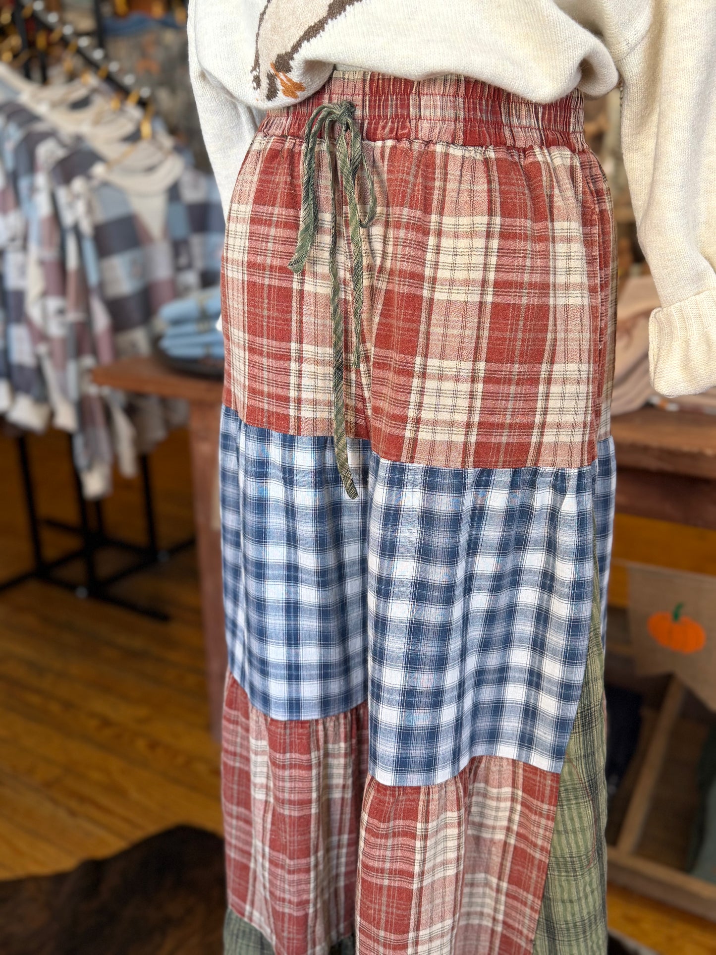 Plaid Keepsake – Patchwork Pants