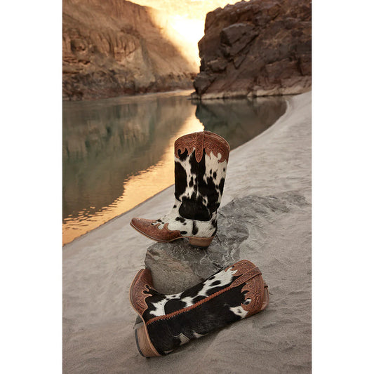 Ridgeway Rider – Tooled Cowhide Boot