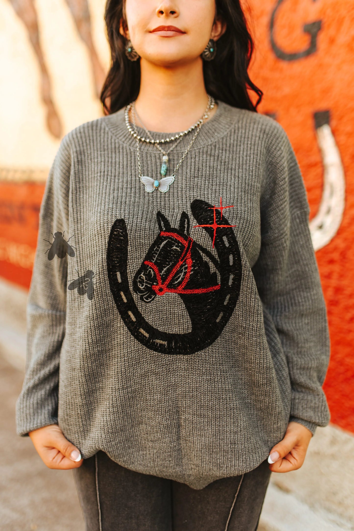 Grey Mare – Chunky Knit Sweater