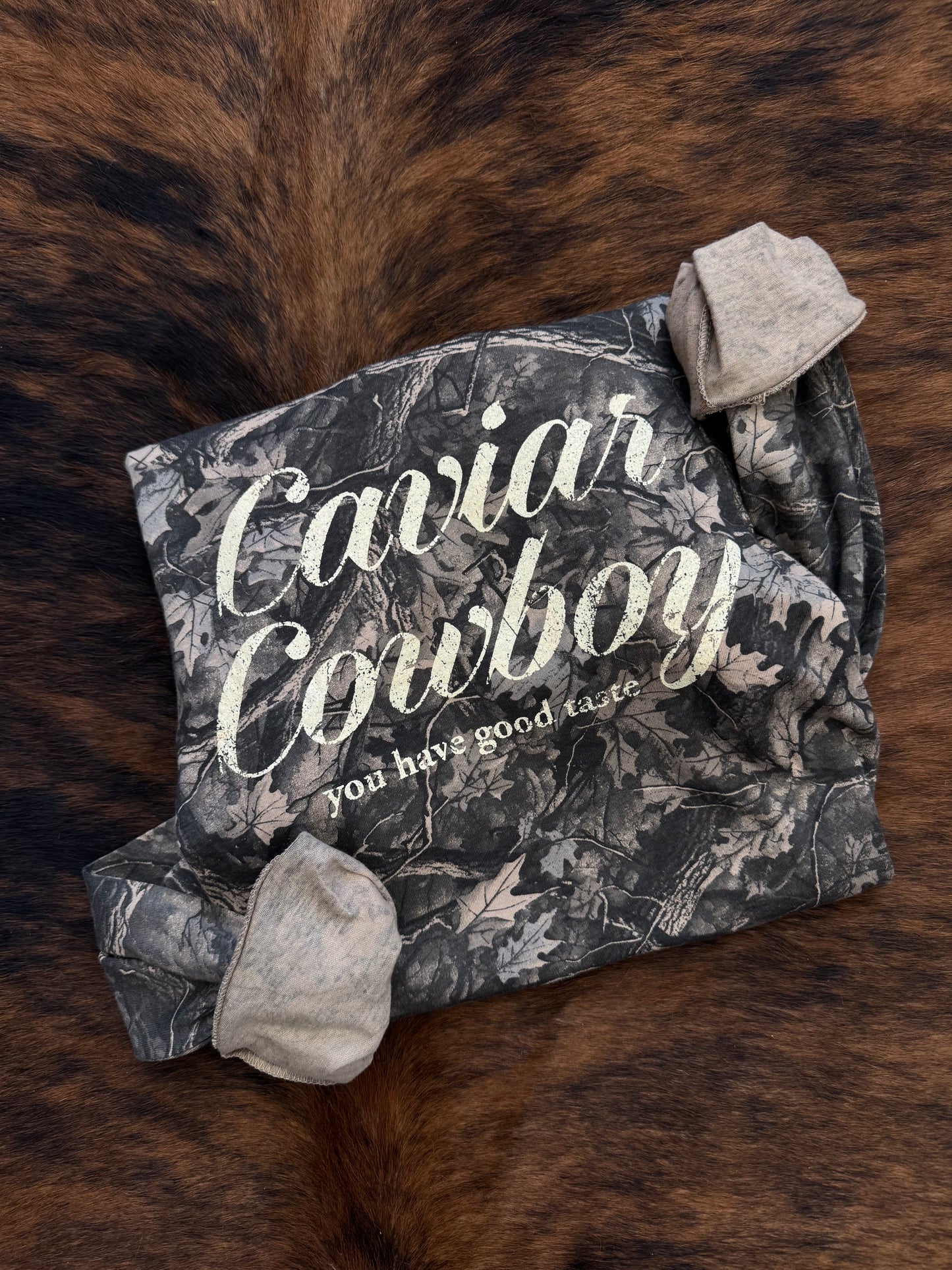 Caviar Cowboy - Camo Long Sleeve
