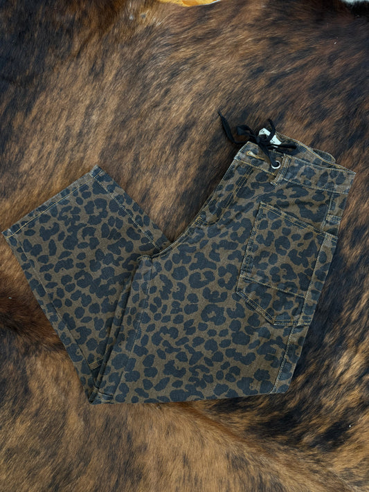 Wild at Heart - Leopard Barrel Jeans