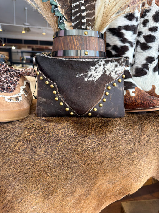 Studded Leather-Mini Crossbody