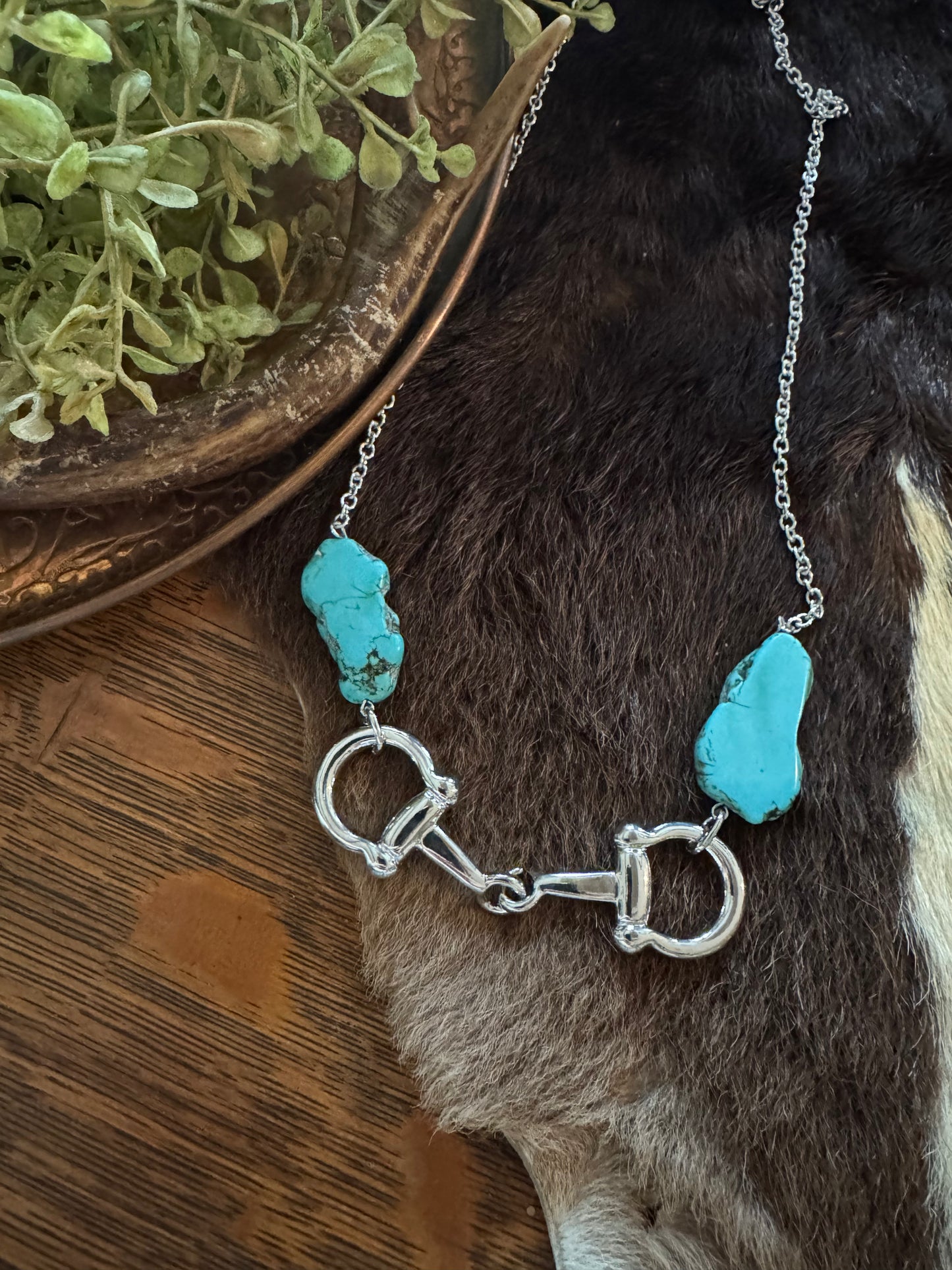 Rough Ridge Rider - Silver Necklace