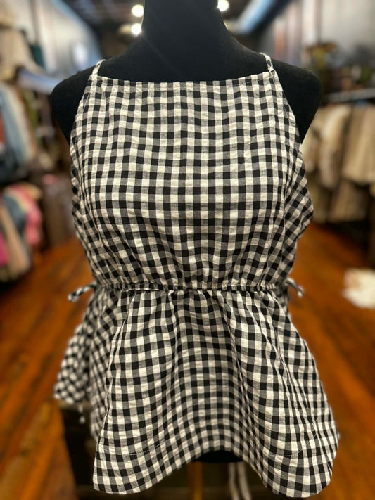 Cottage Charm – Peplum Tank Top