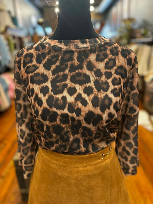 Feral Leopard – Mesh Top
