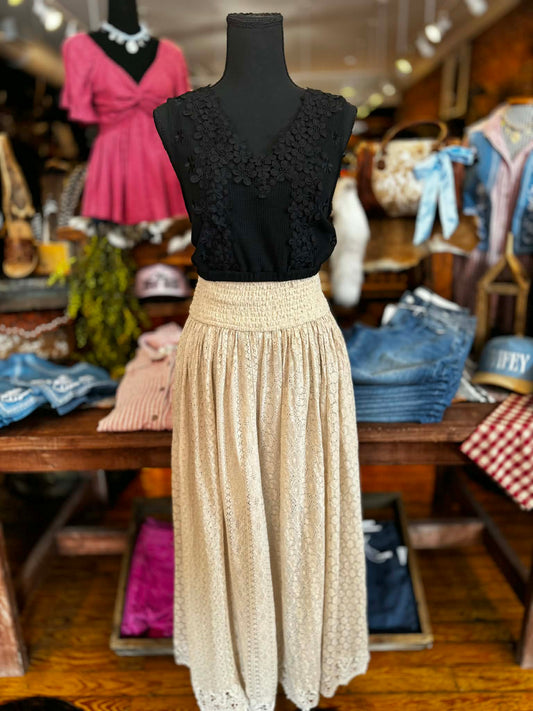 Desert Dream-Flow Lace Trousers