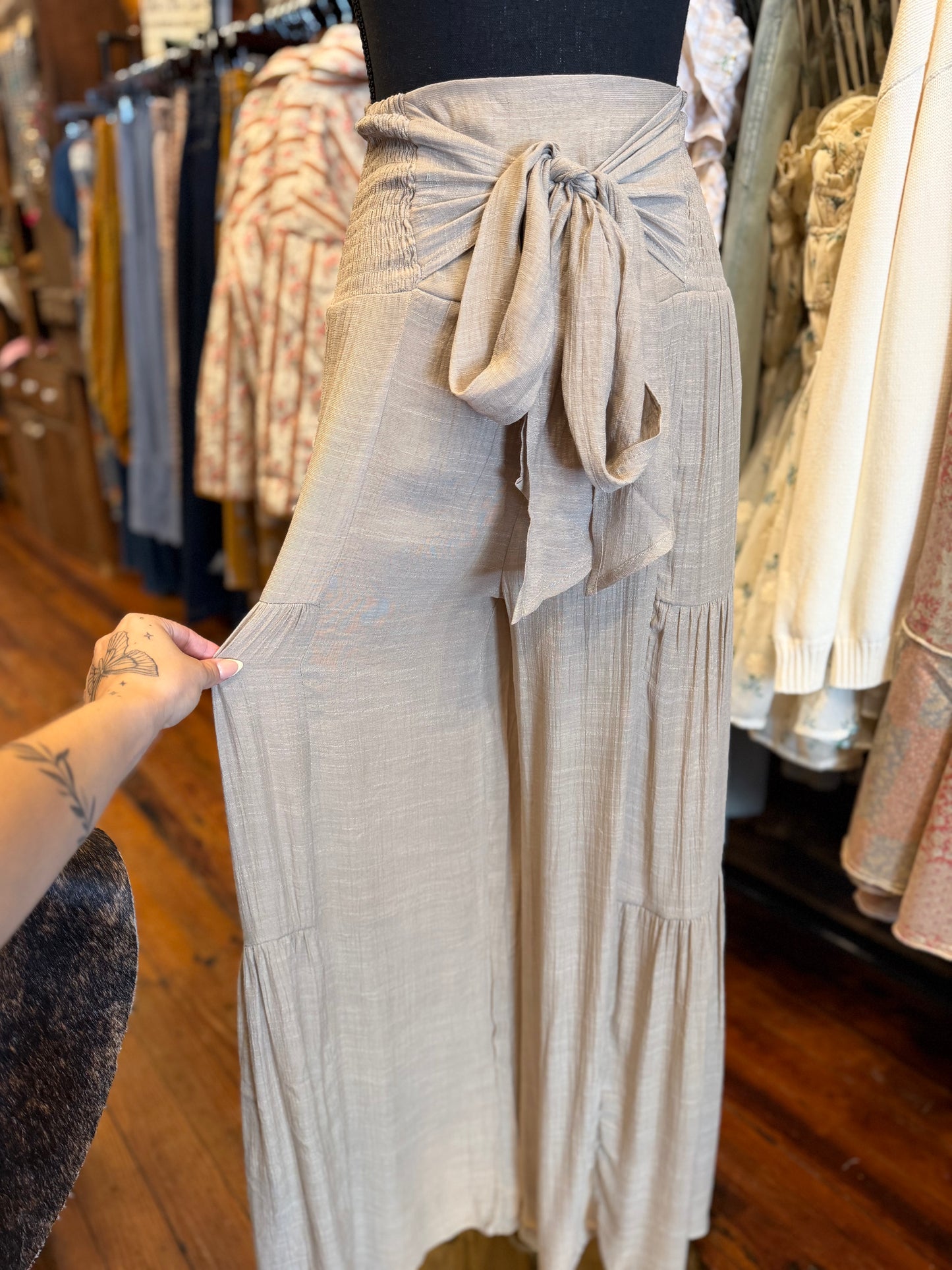 Earthbound Terra – Wide Leg Pants