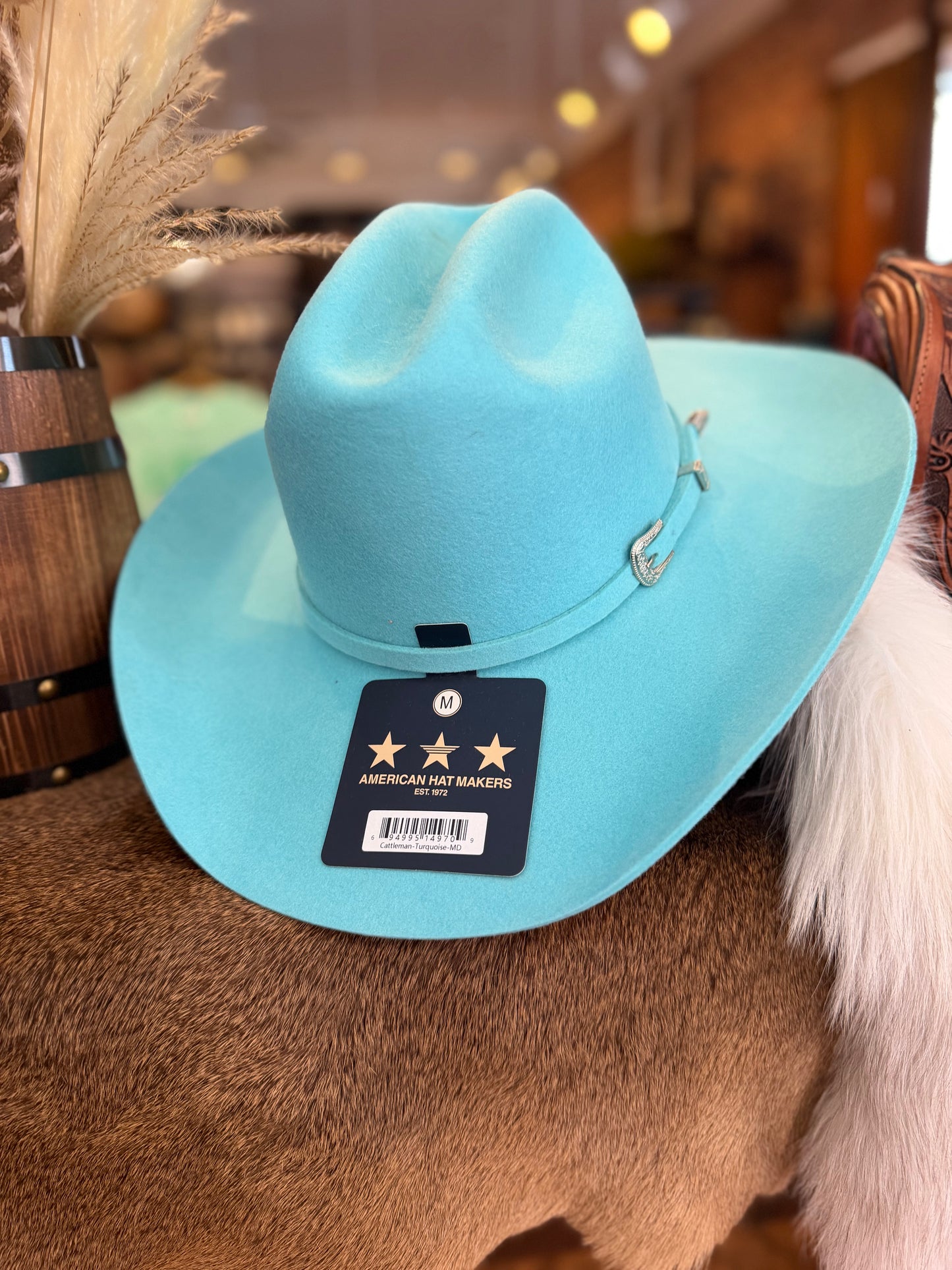 All American Cowboy Hat - Cattleman Shape