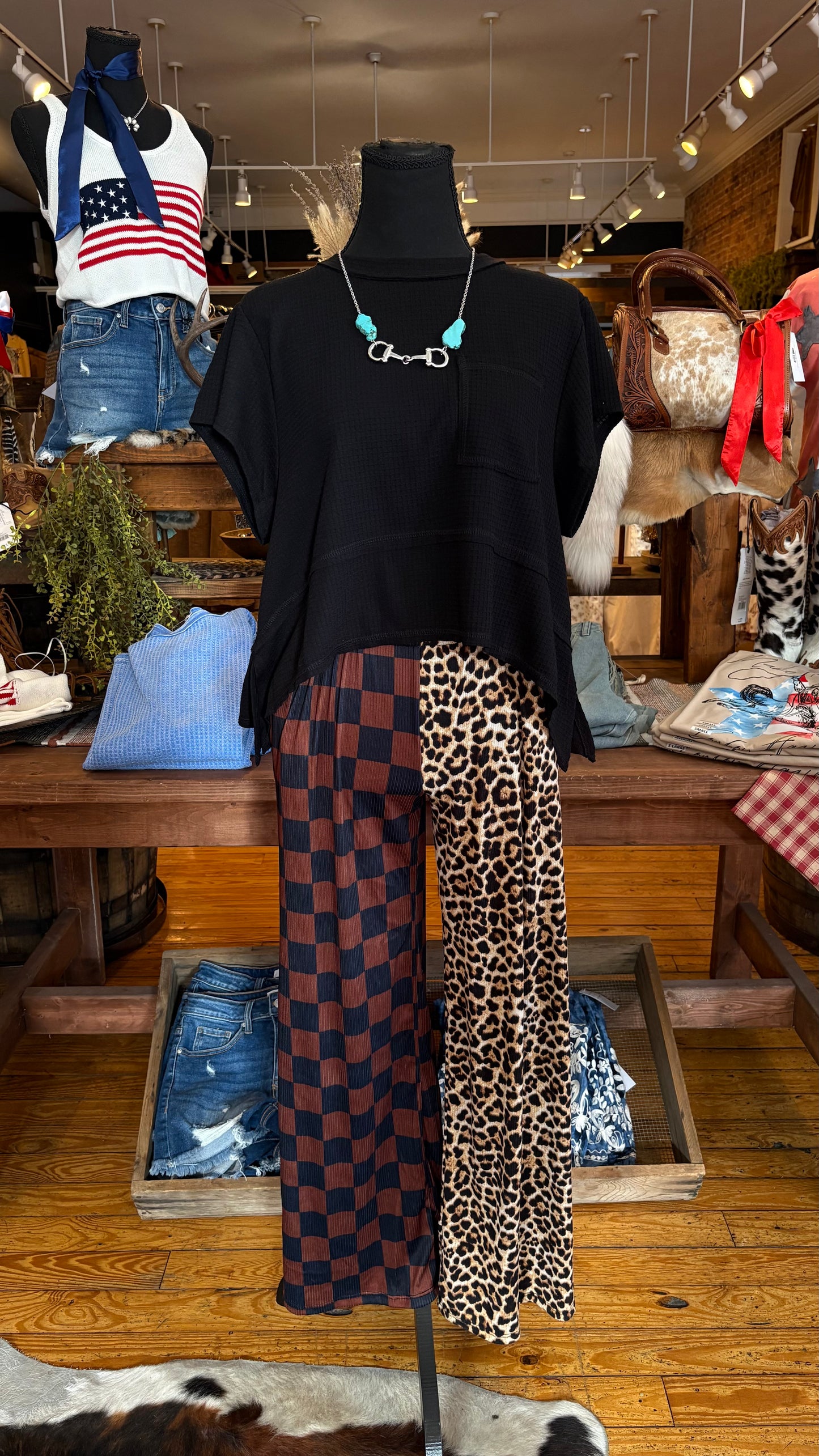 Wild Side Split - Lounge Pants