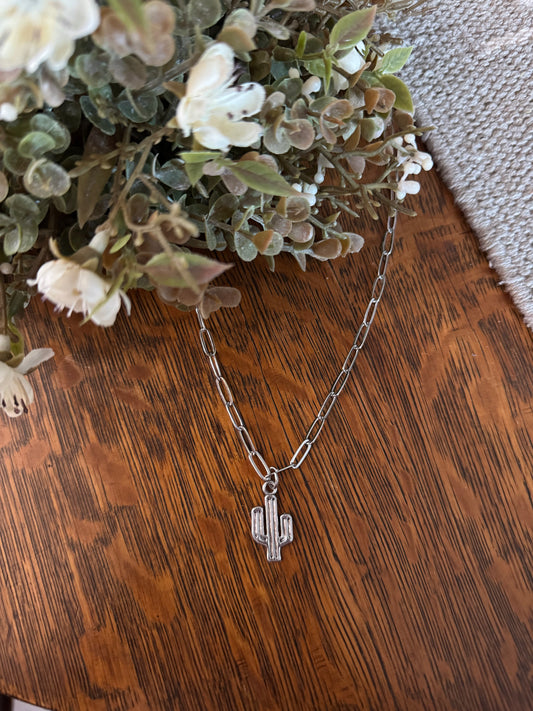 Cactus Chain - Necklace