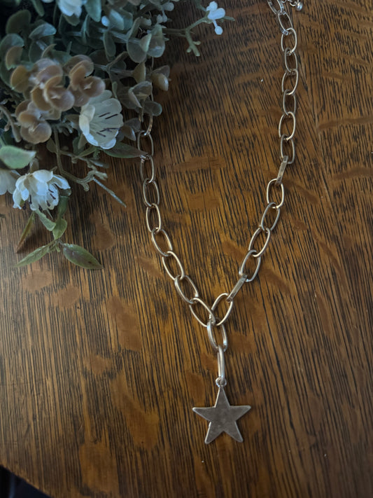 Star Link - Gold Necklace