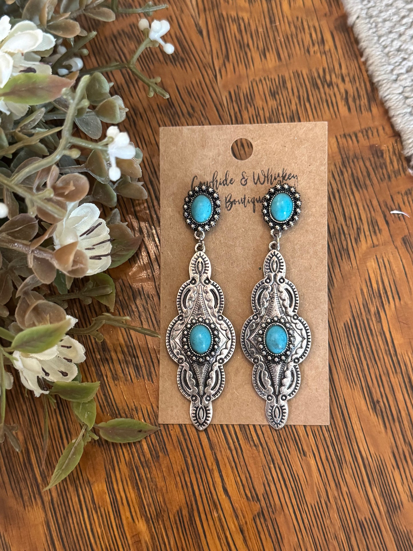 Scalloped Silver - Earrings