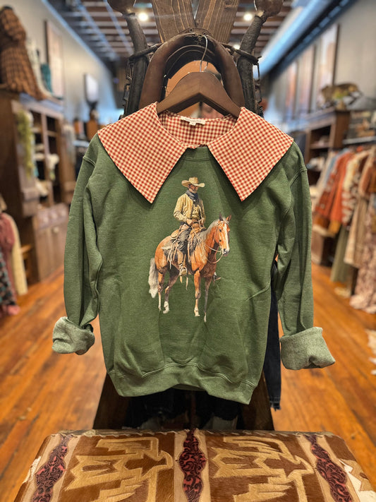 Ride On – Cowboy Crewneck