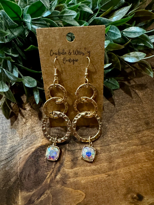 Tripple Tier AB - Earring