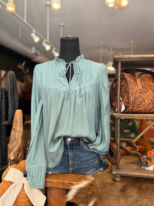 Autumn Daydream – Teal Top