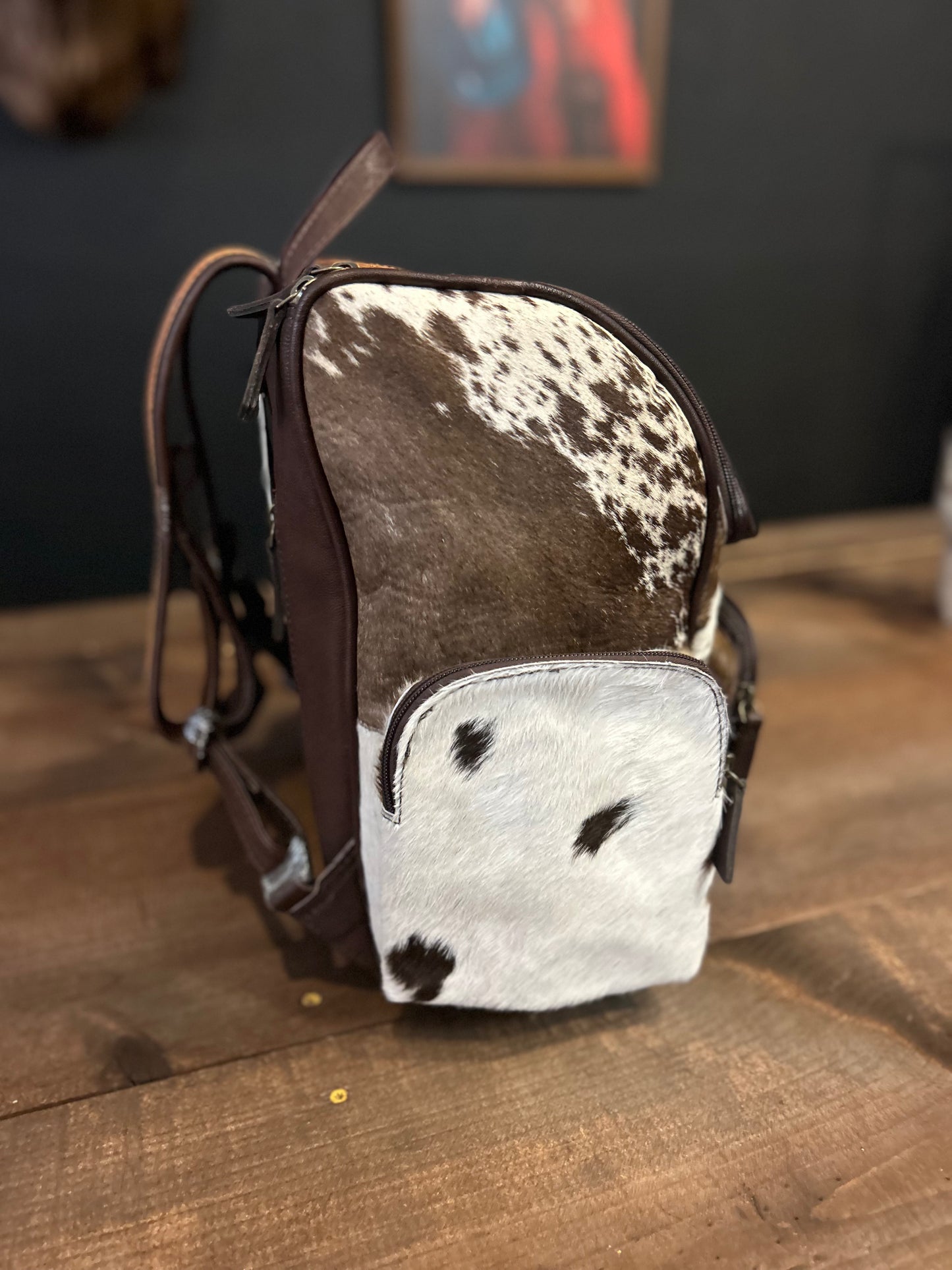 Tooled Leather MAMA Backpack