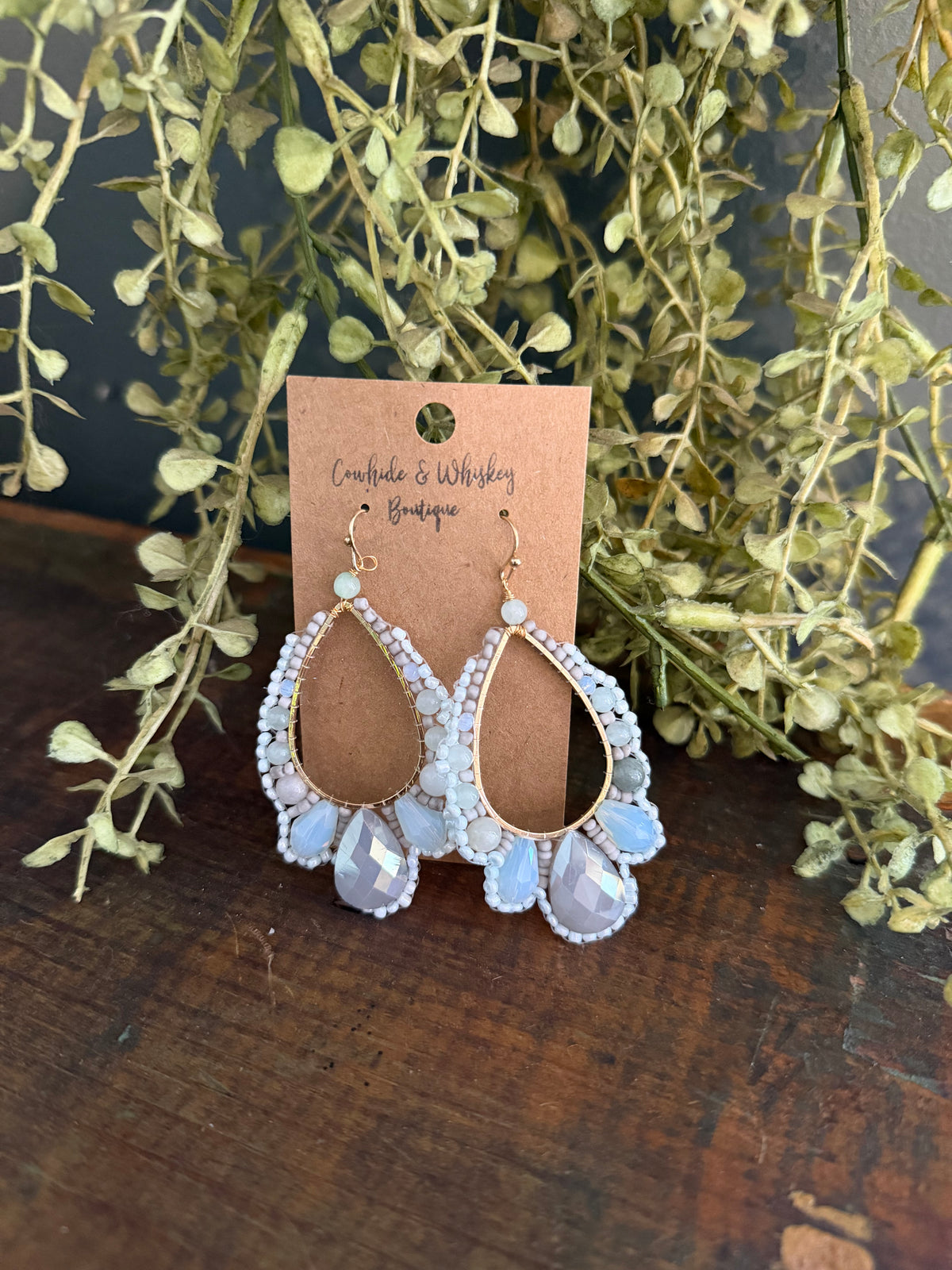Milky Ice - Earrings