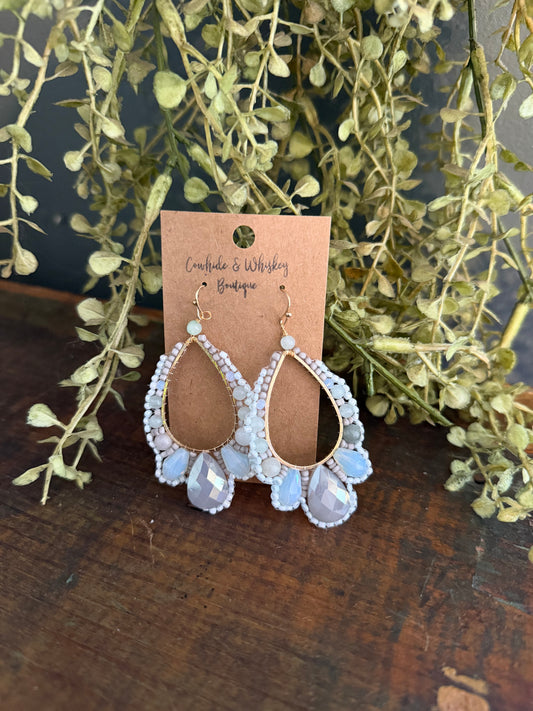 Milky Ice - Earrings
