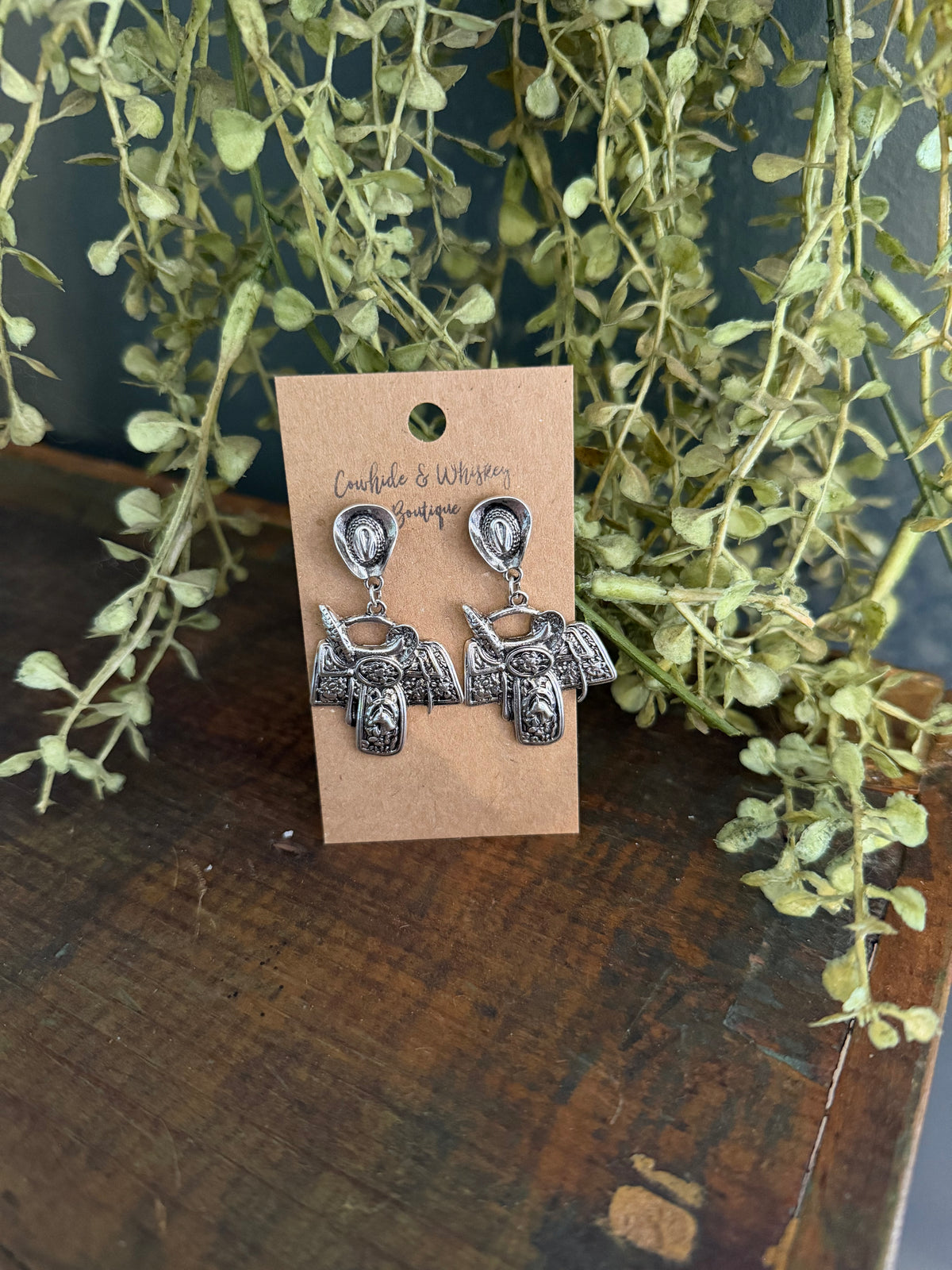 Hang Your Hat & Saddle Up - Earrings