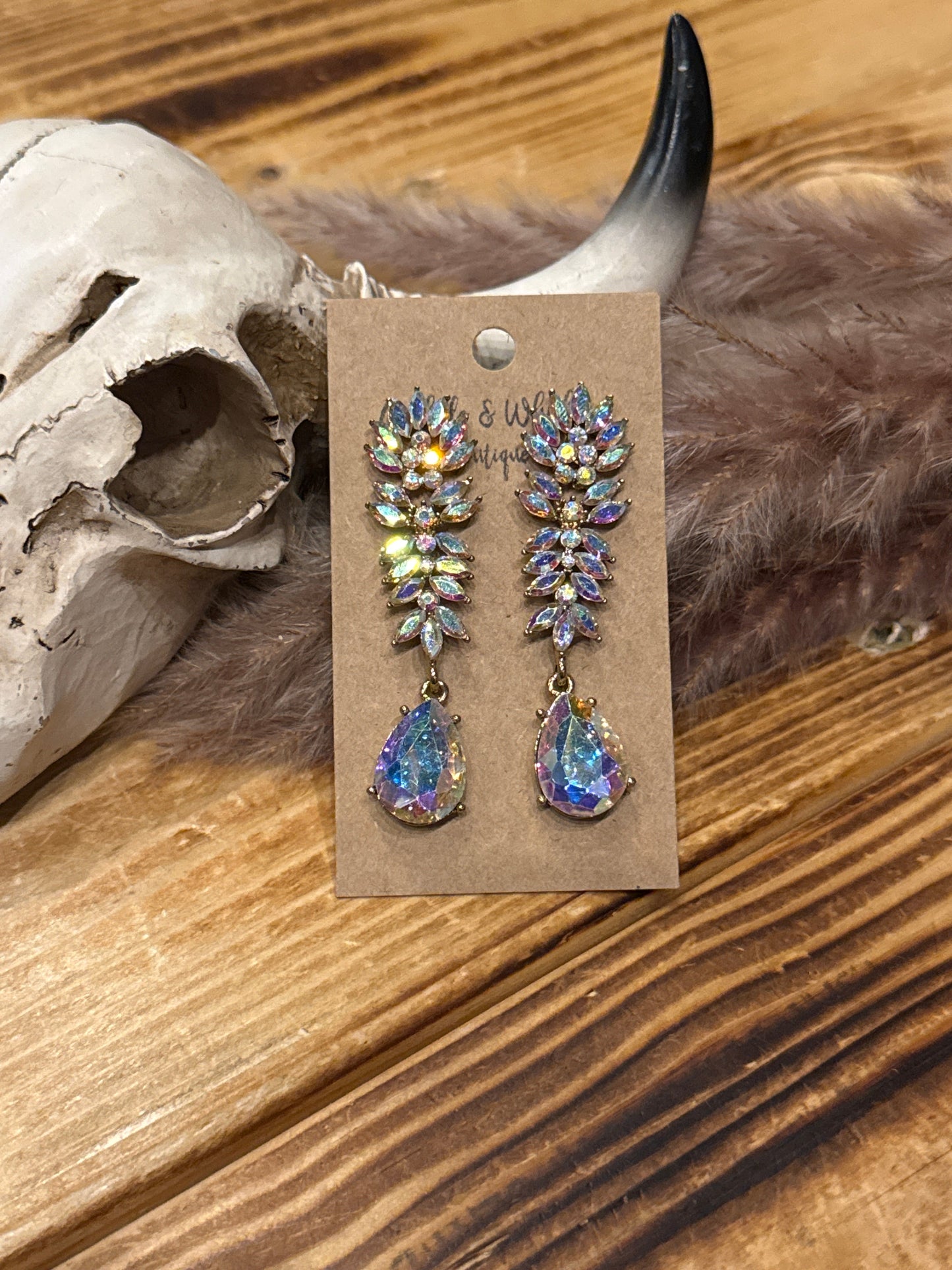 Fan Drop - Earrings