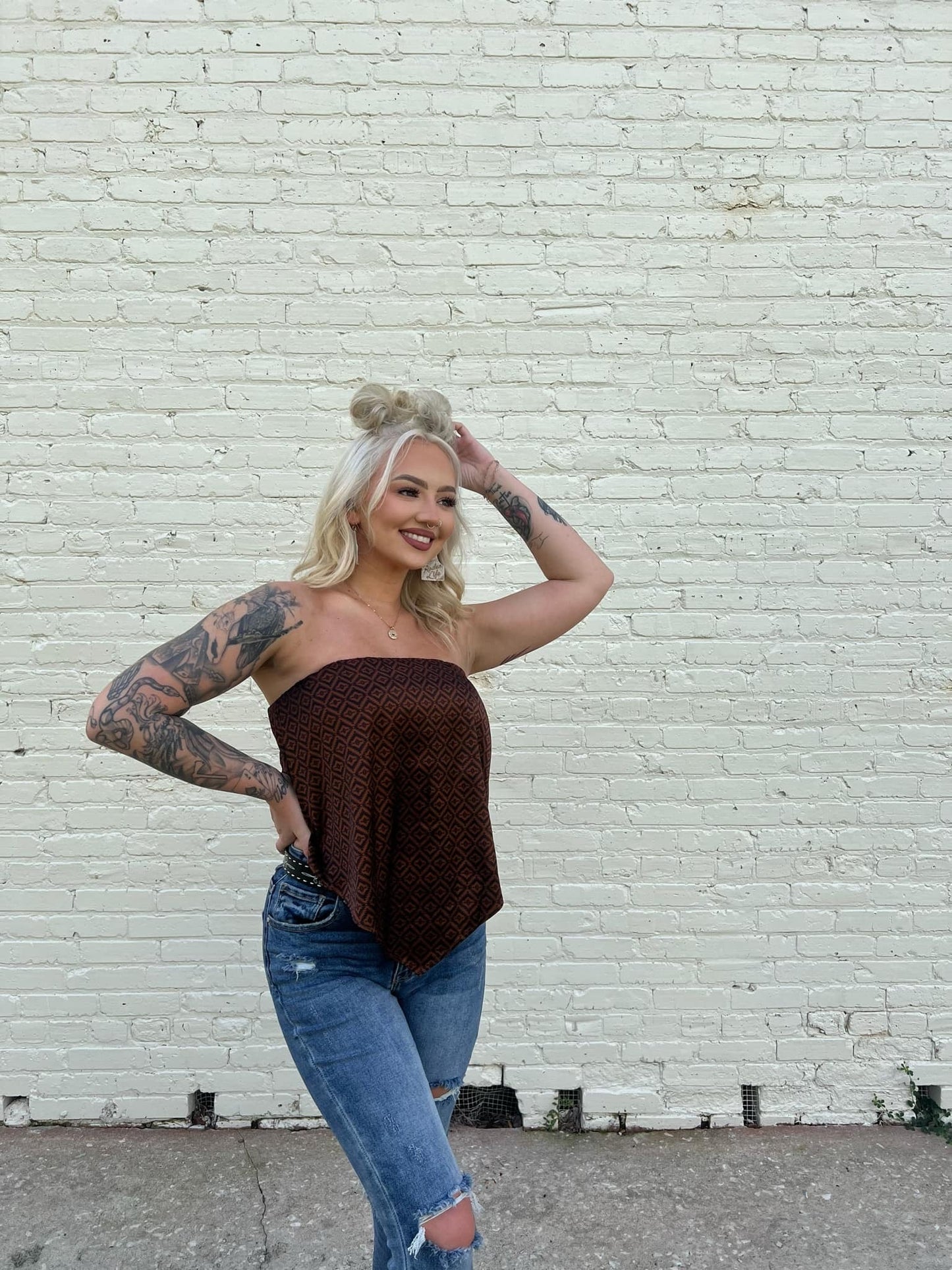 Bandana Bandit - Southwest Aztec Top