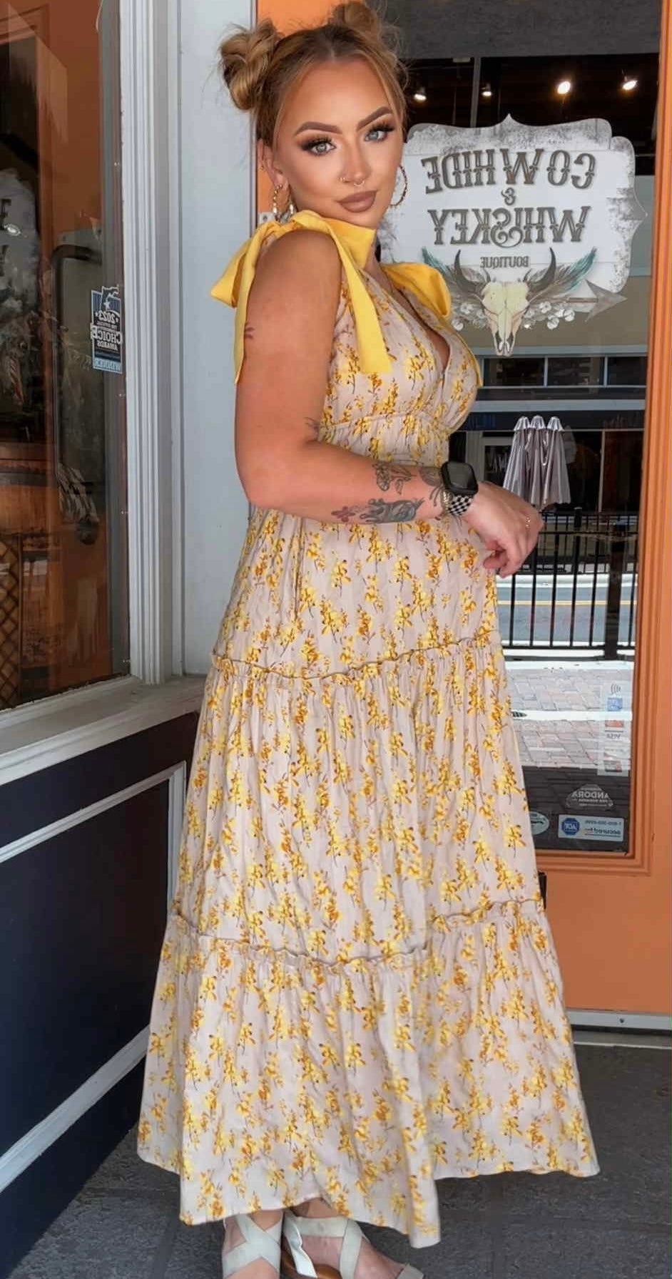 Buttercup Bliss - Maxi Dress