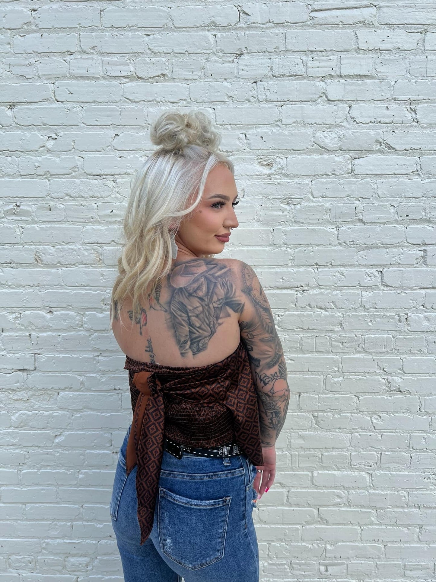 Bandana Bandit - Southwest Aztec Top