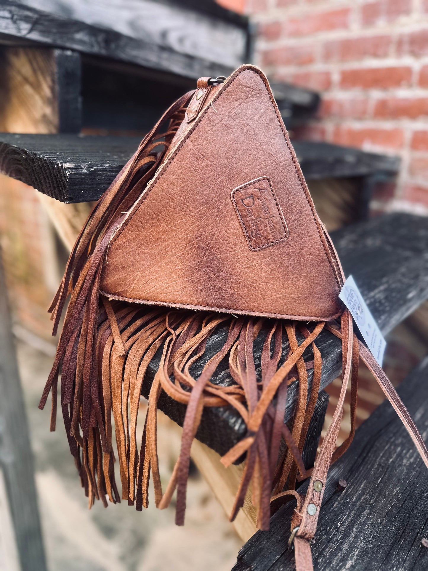 Seeing Red - Cowhide Crossbody